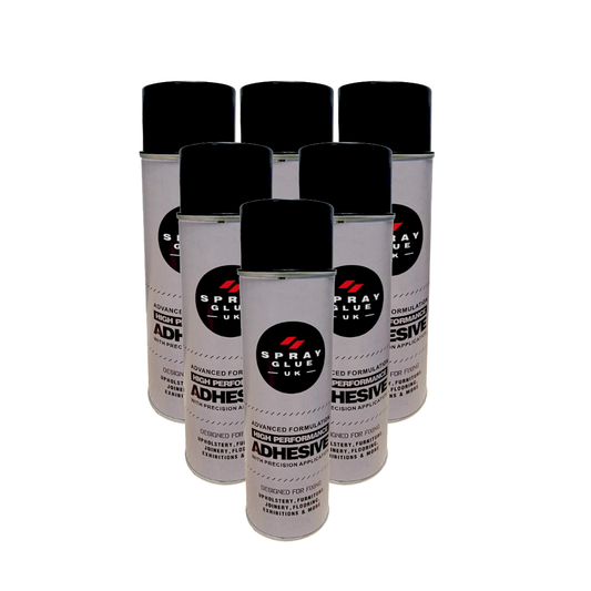Multi Purpose Spray Adhesive -  6 x 500ml