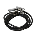 Contact adhesive gun and hose set for easy and precise application of adhesive, featuring durable construction and ergonomic design, ideal for DIY and professional projects.